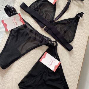 Combo 3 piezas en malla tex