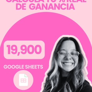 PLANTILLA DE COSTOS PARA EMPRENDEDORAS 🌸